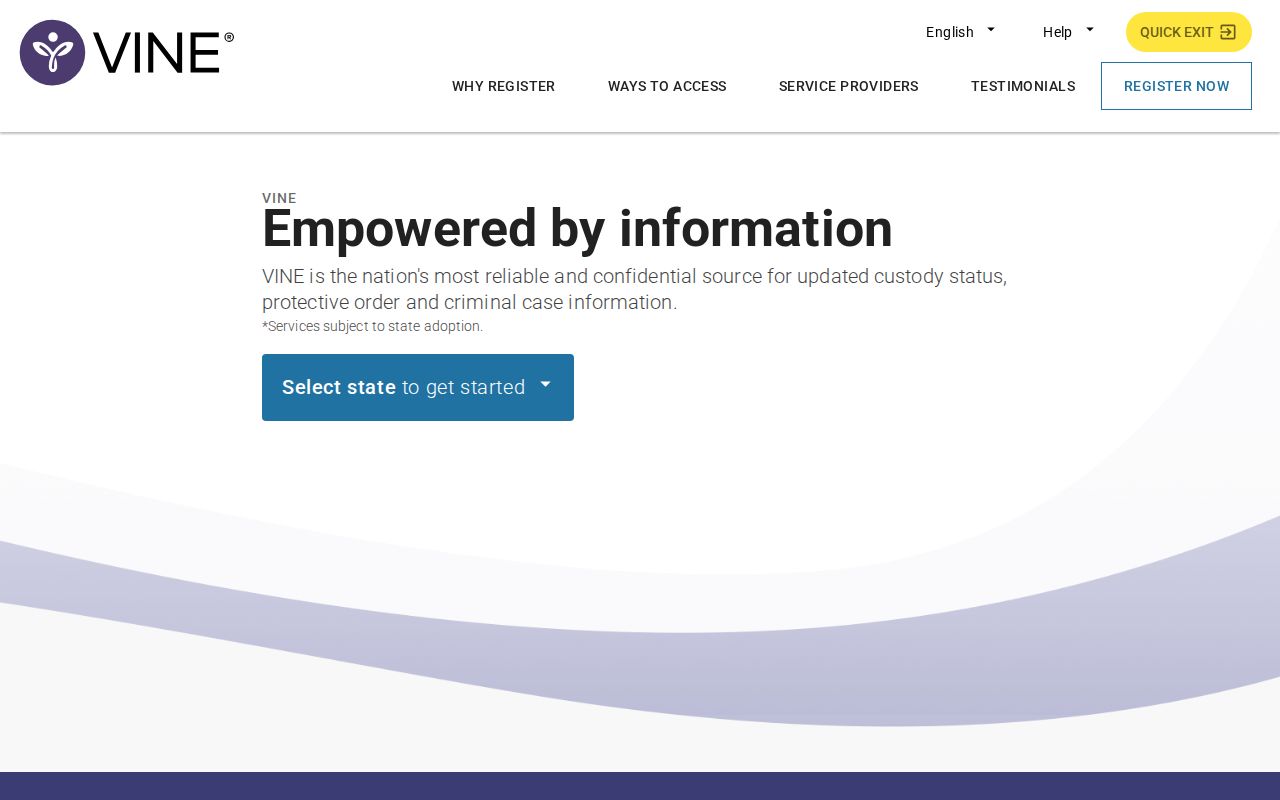 Johnson County VINELink inmate search and release notification portal